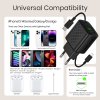 116784 5 lito wall charger lc15l sietova nabijacka lightning kabel v baleni usb c usb pd20w gan technologia nehorlavy pc material eu vidlica cierna