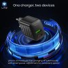 116817 4 lito wall charger lc24t sietova nabijacka usb c kabel v baleni usb c usb pd65w gan technologia nehorlavy pc material eu vidlica cierna
