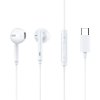 117351 mcdodo wired earphones hp 7500 kablove sluchadla ovladanie hlasitosti usb c dac cip hi res audio 1 2 m biele