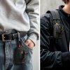 117210 15 spigen phone pouch snap zip magsafe organizer penazenka drziak kariet airpods priehradky opasok univerzalny cierny