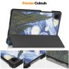 115521 3 techsuit foldpro obal pre samsung galaxy tab a11 a9 starry night
