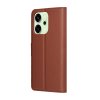 116499 4 techsuit leather folio knizkove puzdro pre oppo reno14 hnede