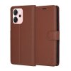 116331 techsuit leather folio knizkove puzdro pre oppo reno14 f reno14 fs 5g hnede