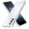 115686 techsuit shockproof clear silicone odolny ciry obal pre oneplus nord 5 transparentny