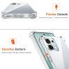 116547 8 techsuit shockproof clear silicone odolny ciry obal pre oppo a6 pro 4g a6 pro 5g transparentny