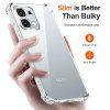 116547 9 techsuit shockproof clear silicone odolny ciry obal pre oppo a6 pro 4g a6 pro 5g transparentny