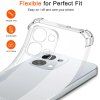 116547 2 techsuit shockproof clear silicone odolny ciry obal pre oppo a6 pro 4g a6 pro 5g transparentny