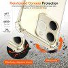 116556 3 techsuit shockproof clear silicone odolny ciry obal pre oppo find x9 transparentny