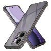 116244 2 techsuit shockproof clear silicone odolny ciry obal pre oppo reno14 pro dymovo cierny