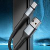 118566 3 3mk data cable hyper n series datovy a nabijaci kabel usb na usb c 18 w 9 v 2 a 1 m cierny