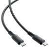 118416 2 acefast data cable datovy a nabijaci kabel usb c na usb c fast charge 60 w 3 a makky silikon odolny proti ohybu 1 2 m cierny