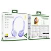119458 6 acefast wireless headset bezdrotovy headset bluetooth 5 4 s anc rezimom a hybridnym potlacenim hluku profesionalne hi fi fialovy