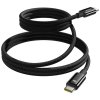 118434 baseus data cable tungsten gold datovy a nabijaci kabel usb c na usb c super fast charge 100 w 480 mb s 1 m cierny