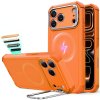 118599 esr cyber armor kickstand kryt so stojanom pre iphone 17 pro oranzovy