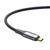 118536 2 mcdodo data cable datovy a nabijaci kabel usb c na usb c thunderbolt 3 240 w 40 gb s 8k ultra hd 1 2 m cierny
