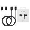 118320 samsung original data cable originalny datovy a nabijaci kabel usb a na usb c 2 a 480 mb s 1 5 m 2 ks cierny