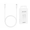 118323 samsung original data cable originalny datovy a nabijaci kabel usb c na usb c super fast charging 5 a 1 m biely