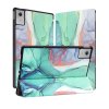 118858 2 techsuit foldpro knizkove puzdro pre lenovo idea tab plus 12 1 motiv green time