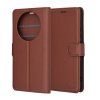 118769 5 techsuit leather folio kozene knizkove puzdro pre honor magic8 lite hnede