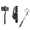 119434 techsuit selfie stick q08 selfie tyc s anti shake stativom bluetooth dialkove ovladanie 360 rotacia hlinikova zliatina 75 cm cierna
