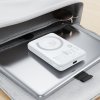 119578 4 acefast magnetic wireless power bank m25 5000 magneticka bezdrotova powerbanka magsafe usb c 5000 mah 20w rychle nabijanie s led indikatorom biela