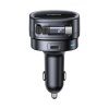 119842 baseus car charger primetrip vr1 autonabijacka s vysuvnym kablom 2 usb c usb 60w cierna