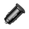 119770 baseus car charger square autonabijacka usb c 5a quick charge cierna