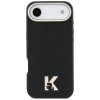 122917 2 karl lagerfeld hardcase leather khead logo magsafe kozene pevne puzdro pre iphone 17 air cierne