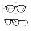 119938 6 techsuit anti blue light glasses reflex pc okuliare proti modremu svetlu okruhle tr90 a kovovy ram ac sosovky transparentne hnede