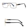 120061 2 techsuit anti blue light glasses reflex pc okuliare proti modremu svetlu pre zeny obdlznikove kovovy ram ac sosovky cierne