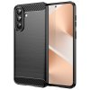 120190 techsuit carbon silicone silikonove puzdro pre samsung galaxy a57 5g cierne