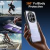 146830 5 techsuit colorverse 360 series screen protector 360 ochranne puzdro s ochranou displeja pre samsung galaxy s26 cierne