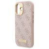 148936 4 guess hardcase 4g logo plate magsafe kryt pre iphone 16 plus ruzovy