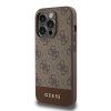 148939 3 guess hardcase 4g stripe collection kryt pre iphone 15 pro hnedy