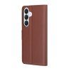 150379 6 techsuit leather folio puzdro pre samsung galaxy s26 hnede