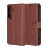 150379 7 techsuit leather folio puzdro pre samsung galaxy s26 hnede