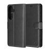 150388 7 techsuit leather folio puzdro pre samsung galaxy s26 plus cierne
