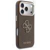152032 4 guess hardcase resin logo kryt pre iphone 17 pro hnedy