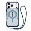 107523 uag pathfinder clear magsafe ochranny obal na iphone 17 pro max modry blues lanyard