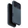 151042 uniq lyden leatherette case puzdro pre iphone 17 pro modro zelene