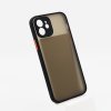 Kvalitný TPU obal matný pre iPhone - čierny (Model iPhone iPhone 11 Pro Max)