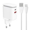 25509 ldnio nastenna nabijacka a2423c usb usb c kabel lightning