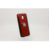 Obal s krúžkom pre samsung - červený (Model Samsung Galaxy A6 Plus (2018))