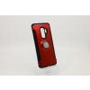Obal s krúžkom pre samsung - červený (Model Samsung Galaxy A6 Plus (2018))