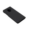 Zrkadlový silikónový otvárací obal pre Samsung - čierny (Model Samsung Galaxy A13 4G)