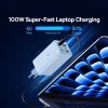 40916 3 baseus nabijacka do zasuvky 230v gan6 pro p10162705312 00 2x usb 2x type c 100w s kablom type c 100w 20v 5a 1 m modra