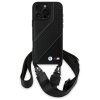 57237 1 bmw kryt leather m edition s karbonovym pruhom a remienkom pre iphone 16 pro max cierny