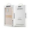 46797 7 dkny kozeny kryt na iphone 15 plus s monovzorom pruhom a kovovym logom dkhcp15mprthslp ruzovy