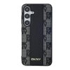 48708 6 dkny kozeny kryt s kockovanym mono vzorom a magsafe dkhms24mpcpvslk samsung galaxy s24 plus cierny