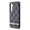 48732 4 dkny kozeny kryt s kockovanym mono vzorom a potlacenymi pruhmi dkhcs24mpcptssk samsung galaxy s24 plus cierny